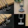 Nordic Viking Mjolnir Thor Hammer Pendant for Men Tarnish-Resistant  316L Stainless Steel Jewelry 5