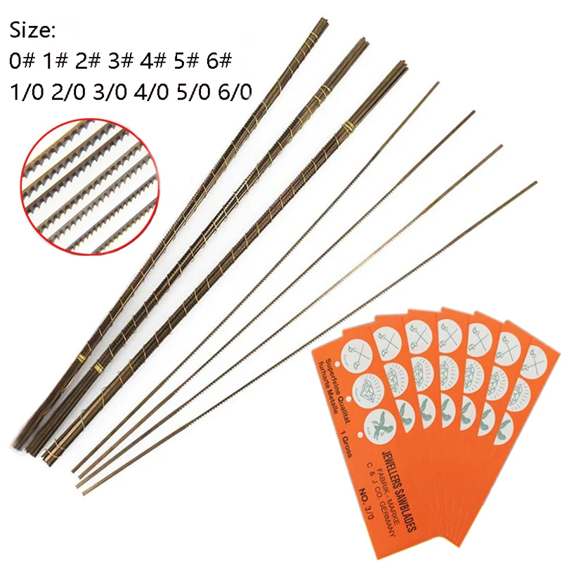 12Pcs/lot Jig Saw Blade Jewelry Processing Saw Blades Jewelry Hand Metal Cutting Jig Blades Woodworking Hand Craft Tools coofix 950w laser jig saw variable speed multifunctional woodworking power tool multifunctional jig saw 10 blade saw blade