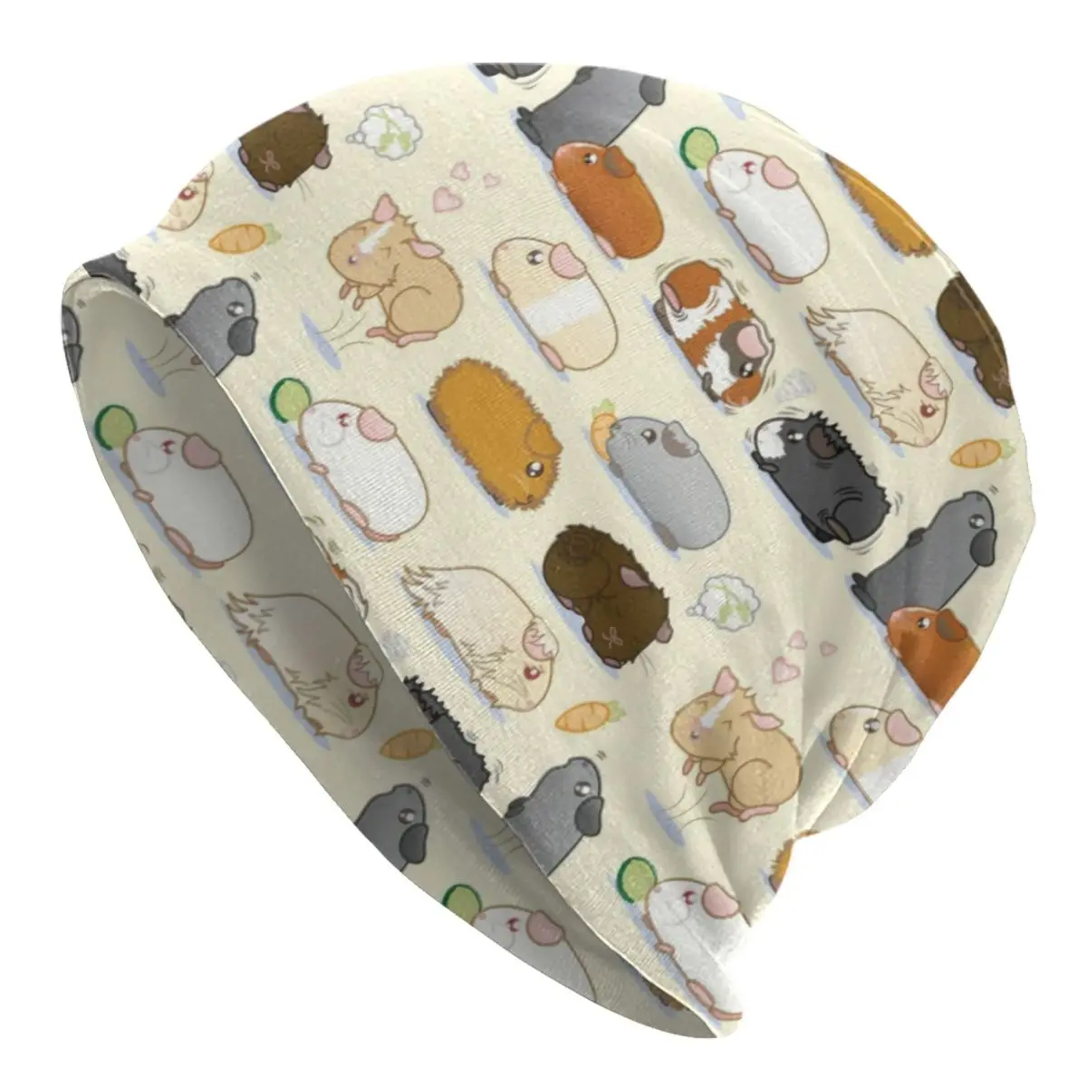 

Fashion Guinea Pig Parade Bonnet Hat Knit Hat Men Women Fashion Unisex Animal Warm Winter Beanies Cap