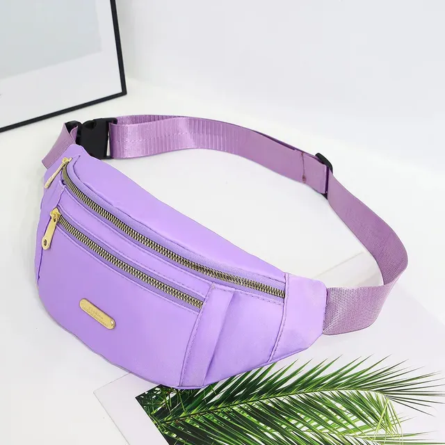 Women Sports Waist Bag Multi-Layer Fanny Pack Phone Essentials during Outdoor Activities Crossbody Purse Sports Chest Bag 6