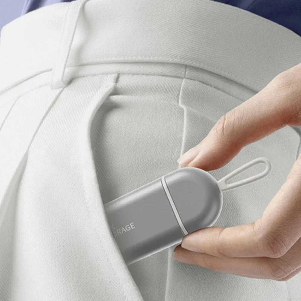 صندوق حبوب منع الحمل مكون من 3 أقسام ومنظم يومي، حاوية أدوية محمولة مقاومة للرطوبة لاستخدام جيب السفر