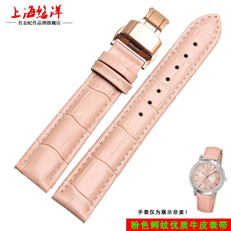 Elegant Multicolor Genuine Leather Strap: Premium Ladies' Watch Band Bracelet Accessories
