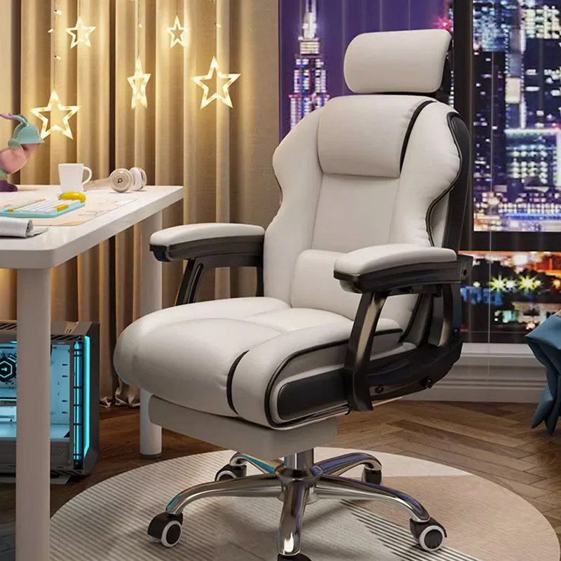 

Luxury Boss Office Chair Computer Conference Modern Desk Theater Gaming Chair Living Room Backrest Sillas De Oficina Furniture