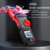 Digital Clamp Meter 4000 Counts DC/AC 400A Voltmeter Pliers Multimeter Ammeter Voltage Tester Car Repair Electrical Temp Tester 4