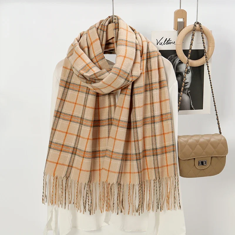 Рисунок 5 - Роскошный клетчатый шарф