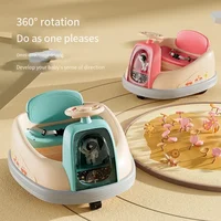 Children's Electric Bumper Car Drift Rotating Kart Transfer Car Remote Control Indoor Outdoor Toy RC Car Boys Girls Baby Can Sit 1