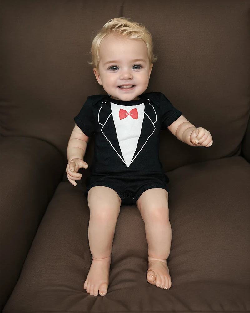 3PCS Summer Boys Girls Cute Pattern Hoodie Set Short Sleeved Triangle Jumpsuit Newborn Cotton Comfortable Pajamas cotton romper