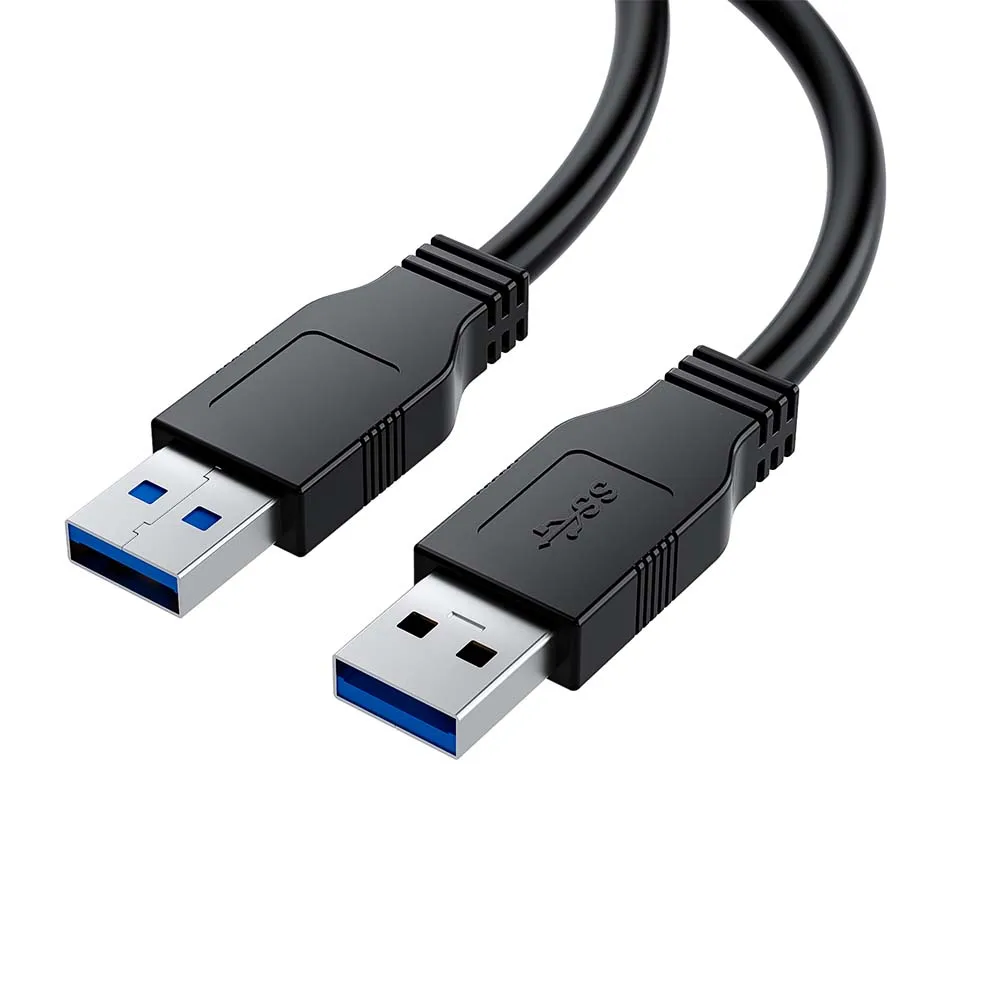 USB 3.0 케이블 짧은 USB 3.0 수-수 케이블 연장 코드 냉각 팬, 패드, 카메라, DVD 플레이어용 USB 3.0 AM-AM 케이블,