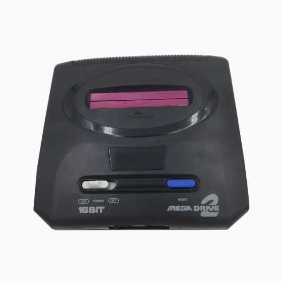 Retro 16Bit Game Console for Sega Mega Drive 2 Old Fashioned MD Game Console(Include 5 Different Kind of Games)