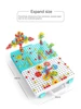 Drill Screw Nut Puzzles Kids Toys Pretend Play Tool Electric Drill Disassembly Assembly Children Drill 3D Puzzle Toys For Boy 6