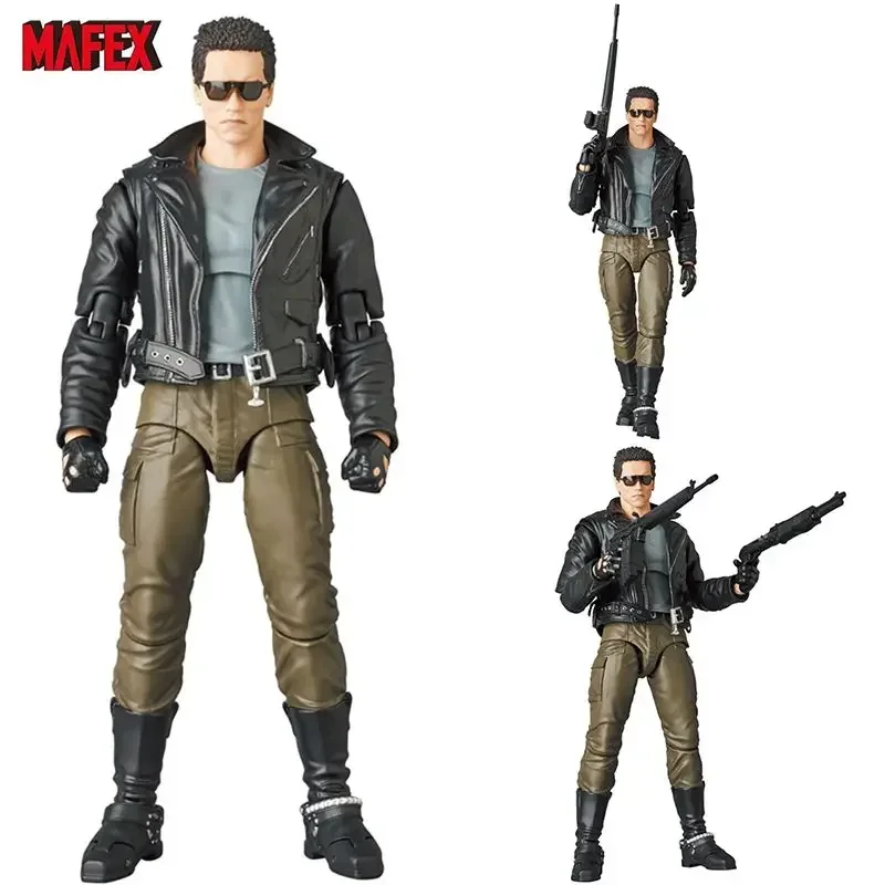 

Original MAFEX 176 MAFEX T-800 The Terminator Ver In Stock Anime Collection Figures Model Toys