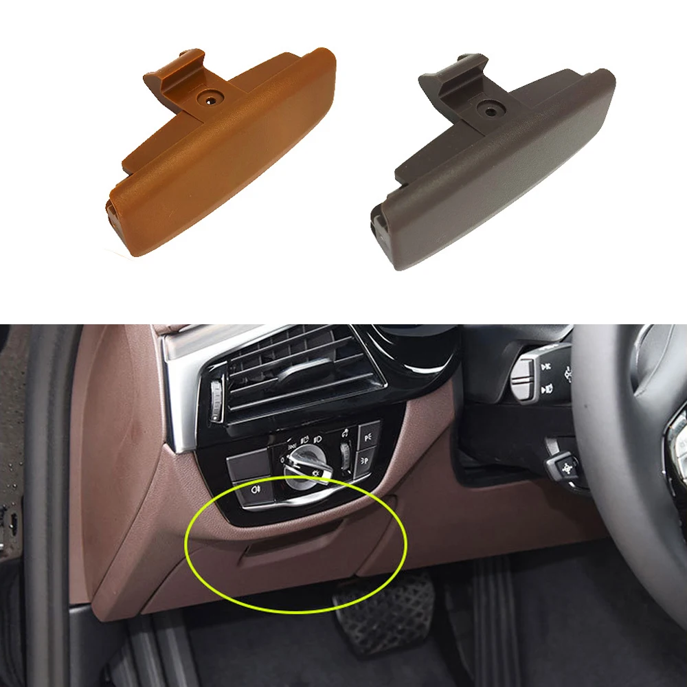

Car Interior Storage Glove Box Compartment Cover Lid Lock Handle For BMW 5 Series G30 G38 51456997932 51456997933