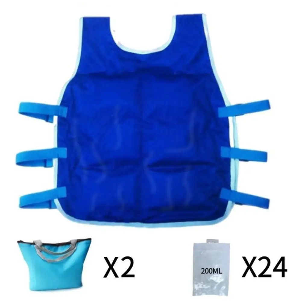 Ice Cooling Vest with Cooling Packs For Men Women Cool Shirt for Summer Hot Weather Outdoor Sports Working cooling vest