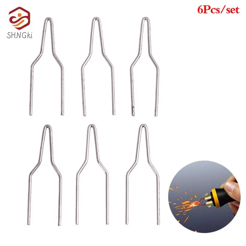 

6pcs Pyrography Wire Tips High Impedance Heating Wire Pen Head Set Nickel Chromium Alloy Wood Burner Pyrography Machine Parts