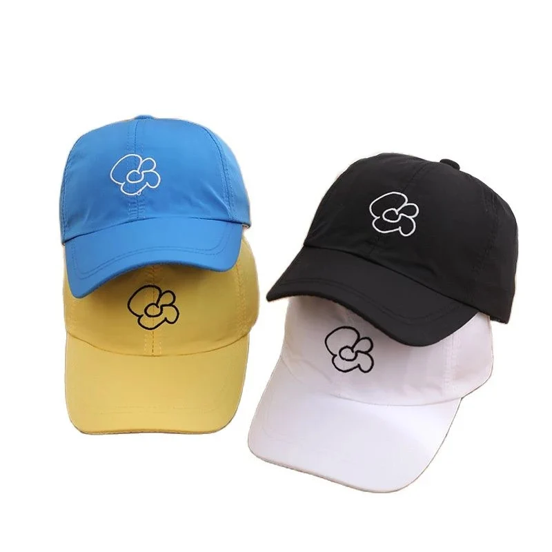 

Doitbest Quick Drying Summer Kids Boy Girl Cap Baseball Hats sun flower Children Sun Hats Peaked Caps Snapback For 2 to 7 Years