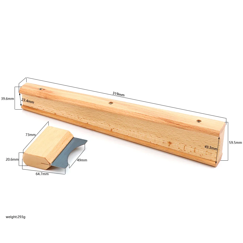 New Violin Fingerboard scraper Fingerboard Holder repair violin Flat Plane for fingerboard Violin tools