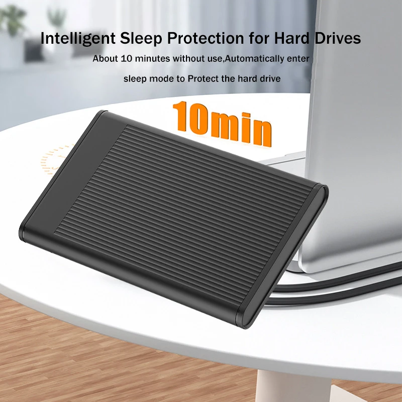 Compact USB3.0/Type-C Hard Drive Enclosure
