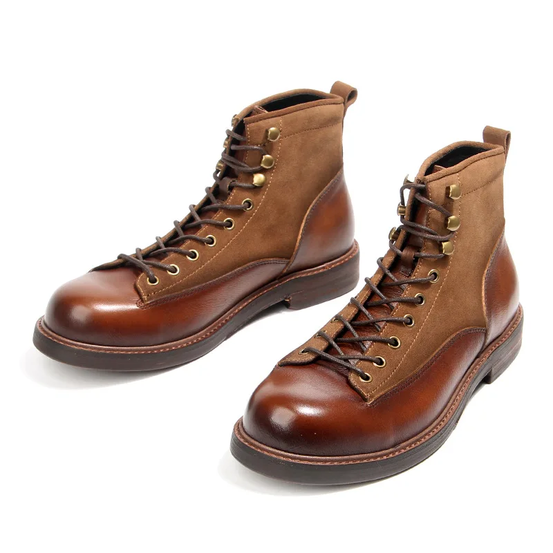 

New schoenen voor mannen chaussures classique homme dress fashion men shoes boots for men luxury