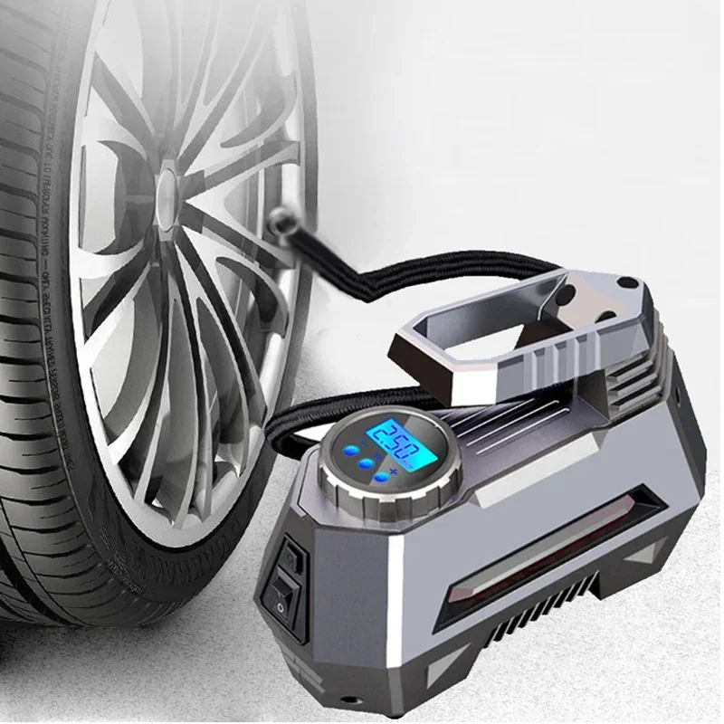 Compresseur D'air Électrique Portable Sans Fil, 12v, 150psi, Pompe De  Gonflage De Pneus Pour Moto, Vélo, Bateau, Voiture - Gonflable Pompe -  AliExpress