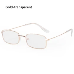 Vintage - Inspired Colorful Oval Sunglasses - Unisex Fashion Eyewear (Gold - transparent)