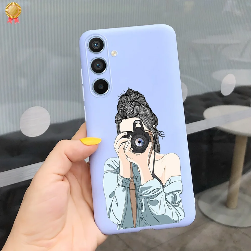 For Samsung Galaxy A24 A 24 4G Case 3D Cute Shockproof Silicone Cartoon Back Cover For Samsung A24 SM-A246M A2 4 5G Funda