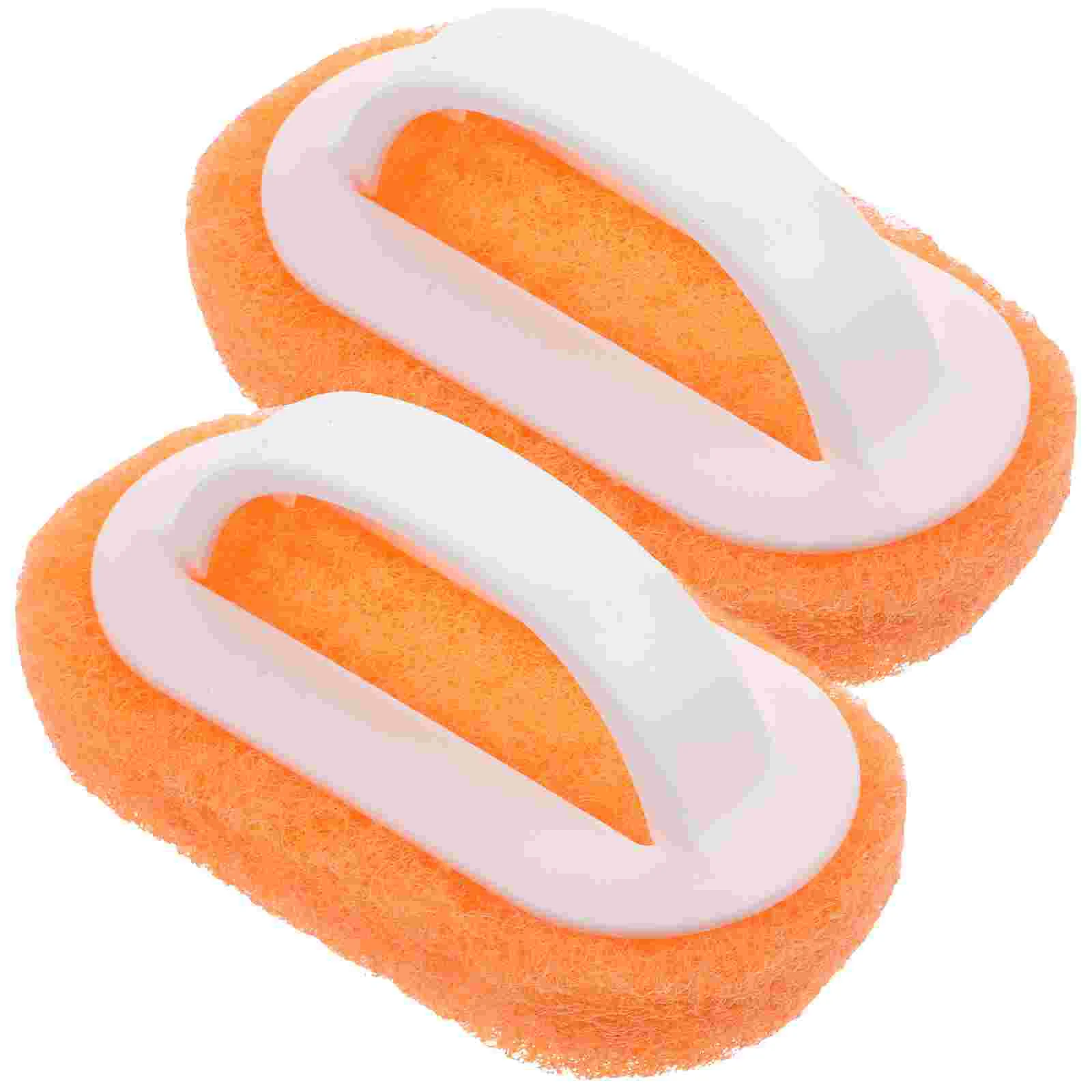 

Kitchen Dish Sponges Cleaning Scrub Sponge Handle Non-Scratch Pots Pans Brush Bowl Scrubber Sink Washcloth Tray