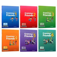 6 Books Grade 1-6 Oxford Grammar Friends In English For Kids Learn English Reading Picture Book Primary School Workbook Textbook 1