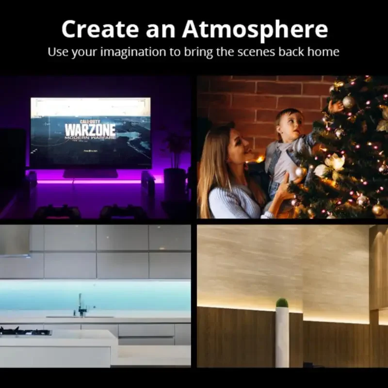 SONOFF L2/L2 Lite WIFI Smart LED Light Strip smart led strip light US/EU Dimmable Flexible RGB Strip Lamp Work With EWelink Alexa Google Home