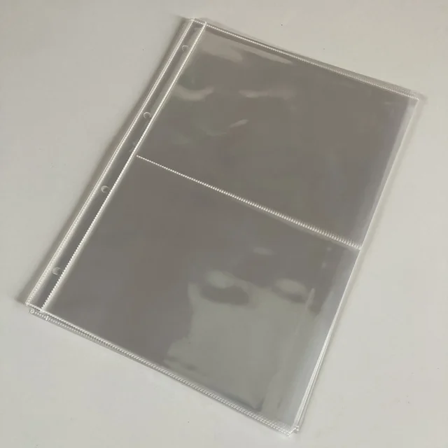 Bustine Trasparenti Per Foto A4 - Confezione Da 50 Con 4 Scomparti Per Album Fotografici - Foto 7