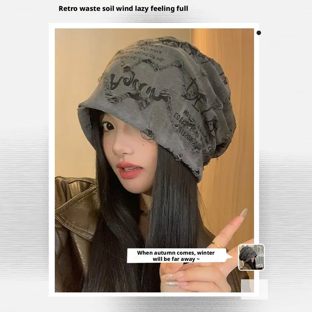 Mode Hip Hop Beanies Hüte Für Männer Frauen Frühling Sommer Dünne Motorhaube Gorras Unisex Streetwear Skullies Beanie Lose Stil Hüte – Detail 8