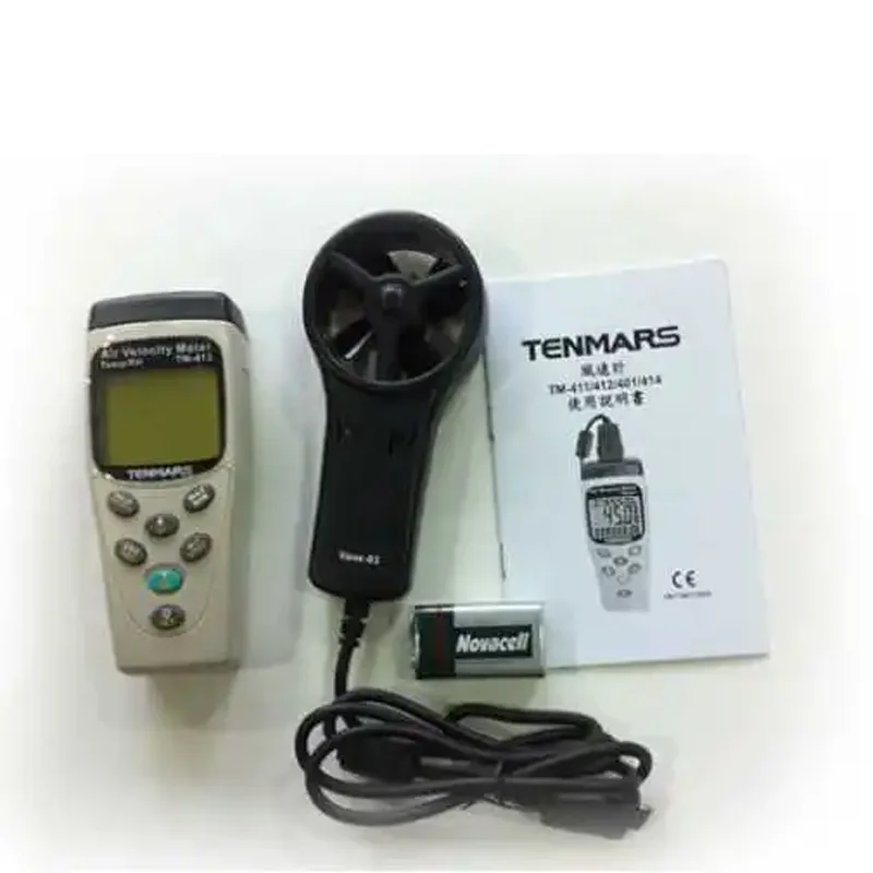 Tenmars TM-413 풍속계, 기류 계량기 풍속 시험기