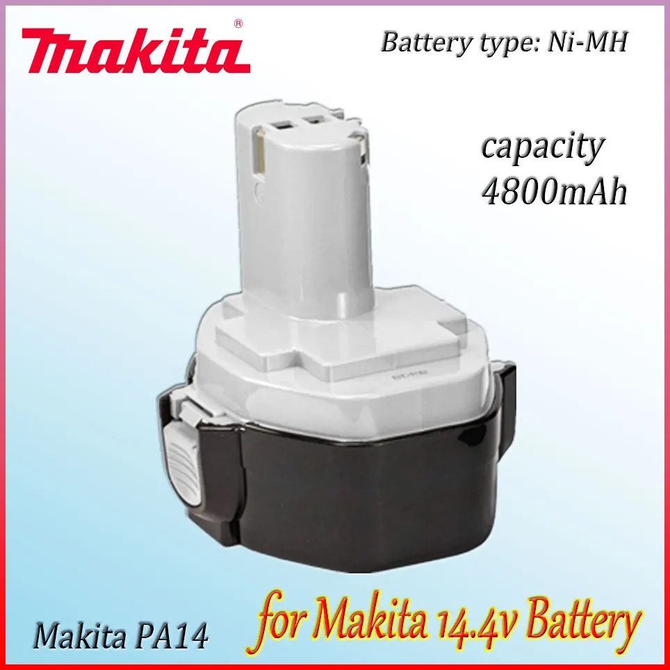 

Makita NI-MH 14.4V 6800mAh Electric tools Battery，for Makita Battery 14.4V PA14 1420 1422 1433 1434 1435 1435F 192699-A
