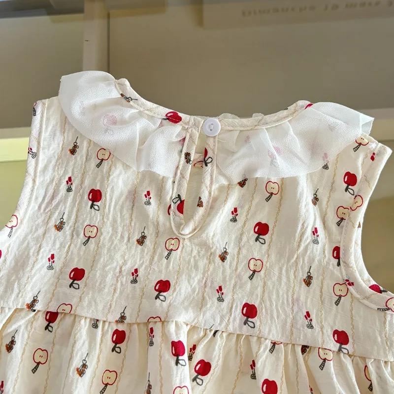 Two-Piece Set Sleeveless Princess Dress