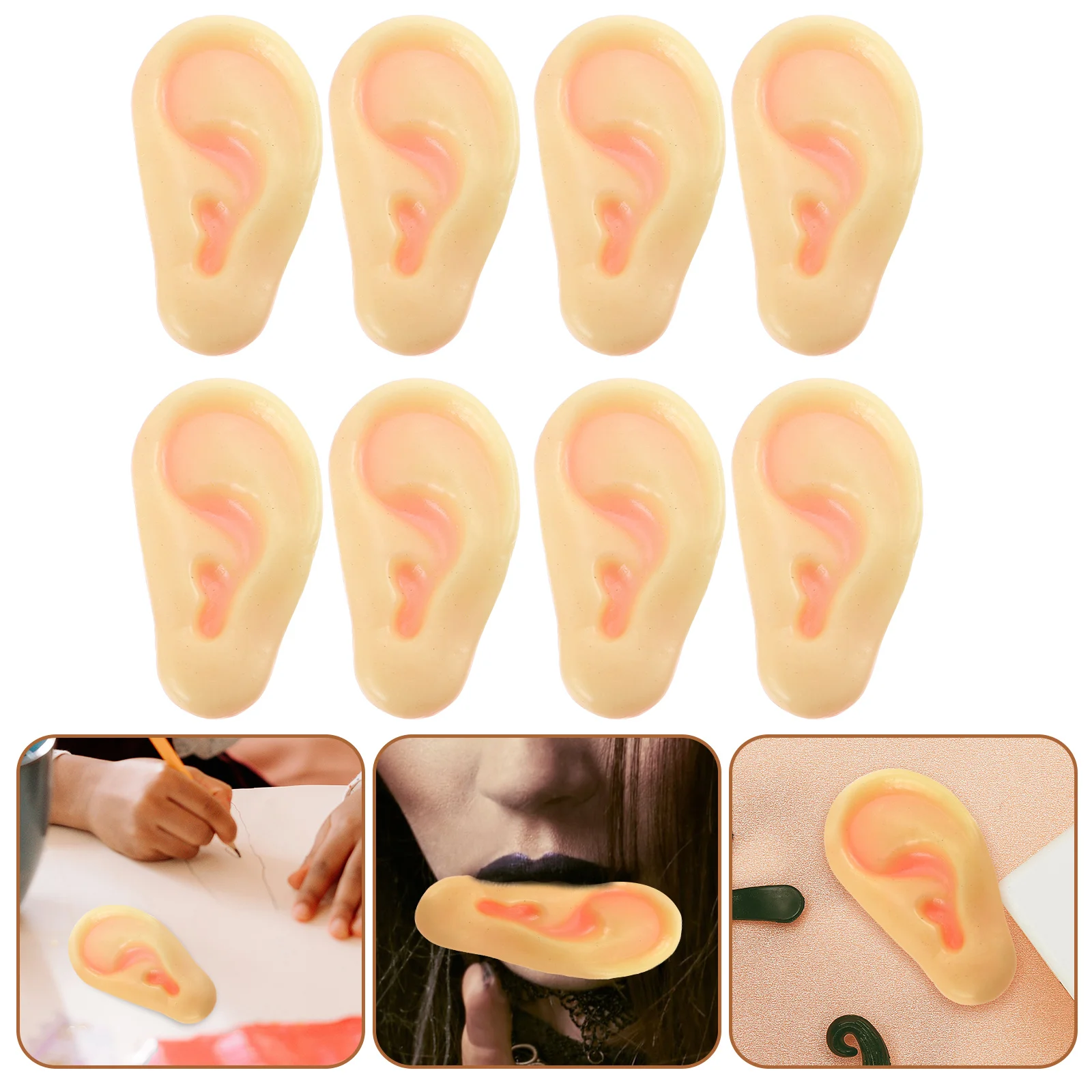 цена Mannequin Ear Model Simulation Ear Model Human Ear Model Ear Display Sample Ear Display Model Artificial Silicone Ear