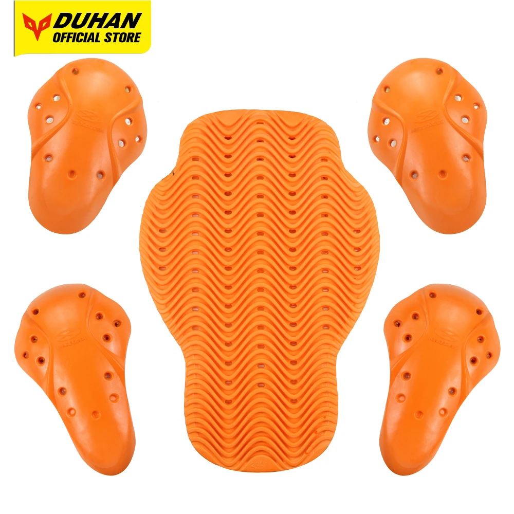 

DUHAN Motorcycle Protective Gear CE Motorcycle Protector Motorcycle Jacket Pants Protective Insert Silicone Motorbike Knee Pads
