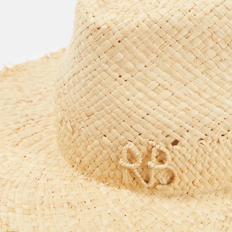Sun Protection Hat Summer Raffia Straw Beach Women