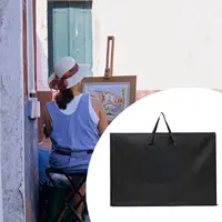 Art Portfolio Case Multiuse Lightweight Waterproof Large Size 37.80'' x 27.36'' for Drawing Sketching Artist Posters Artwork 2