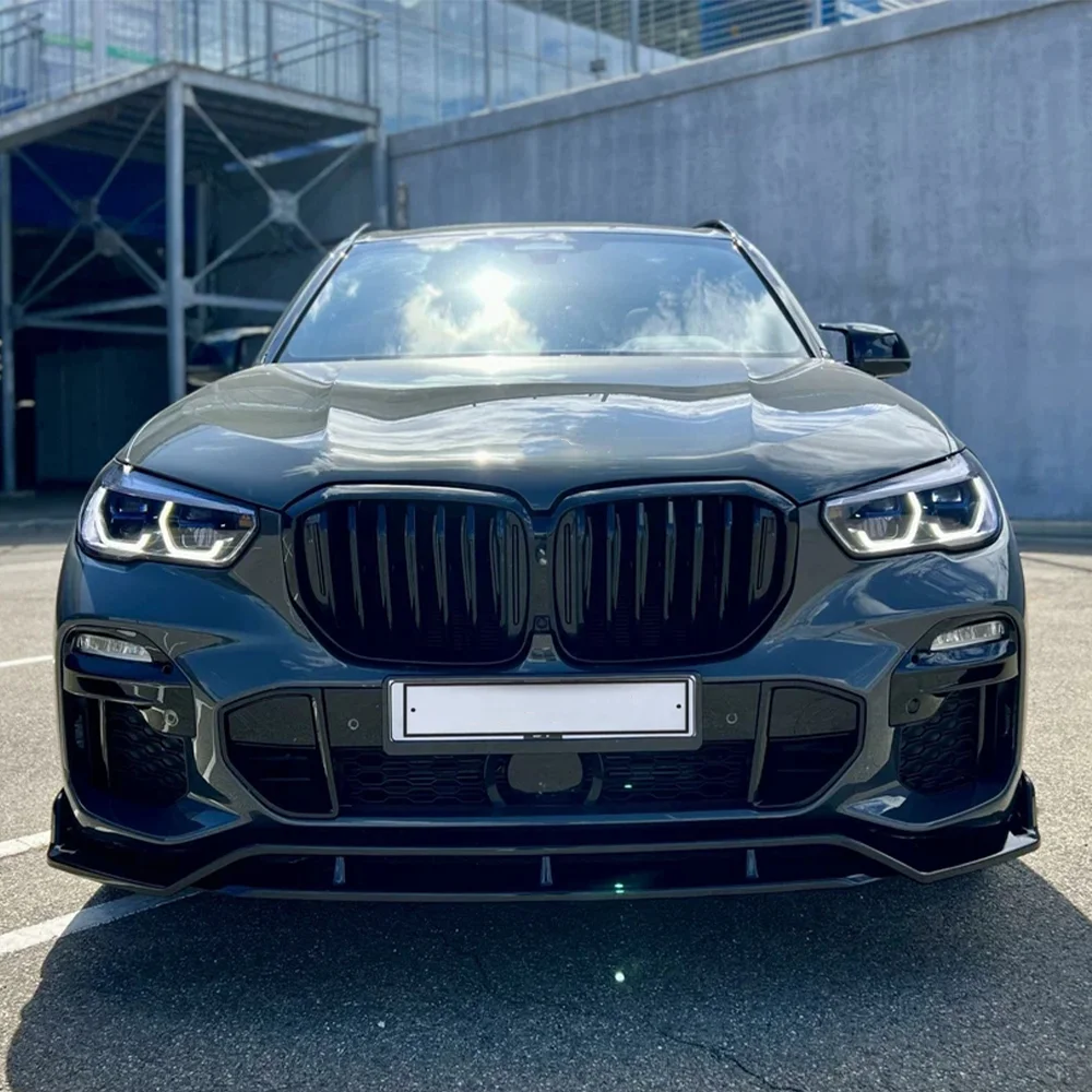 BMW X5 G05 M 스포츠 2019 2020 2021 2022 바디킷 외장 개조용 프론트 범퍼 립 스포일러 스플리터 디퓨저