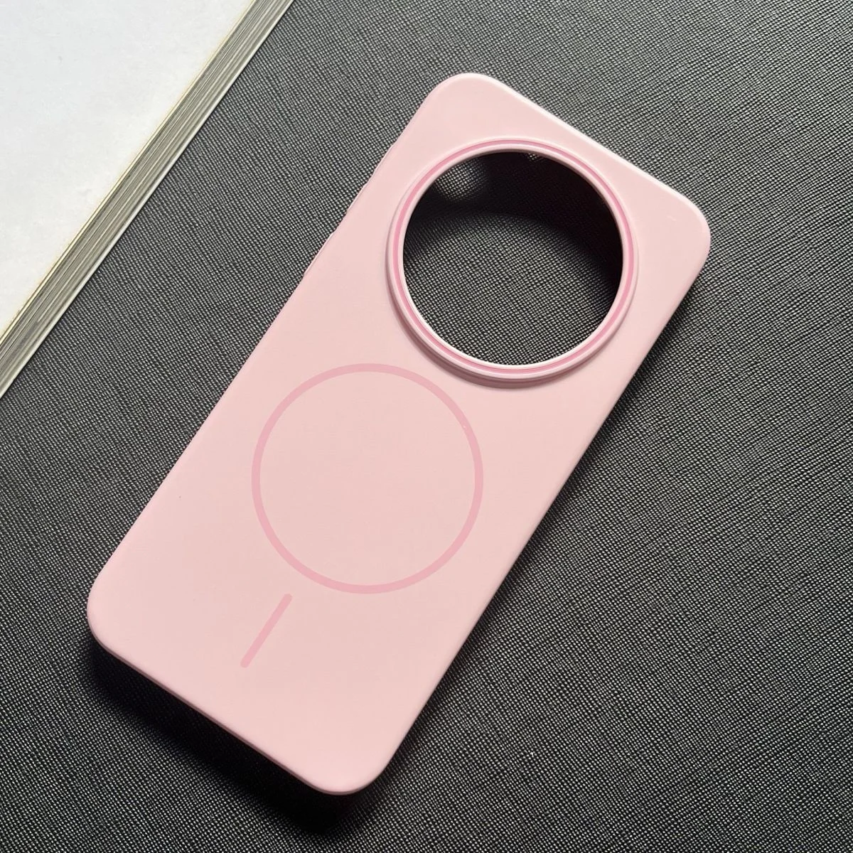 Sleek Magnetic Wireless Charging Protective Back Cover Case - Hard PC Slim Shell