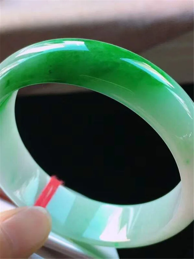 

zheru Jewelry Natural Burma Jade 54mm-62mm bracelet Exquisite Princess bracelet send girlfriend send mom