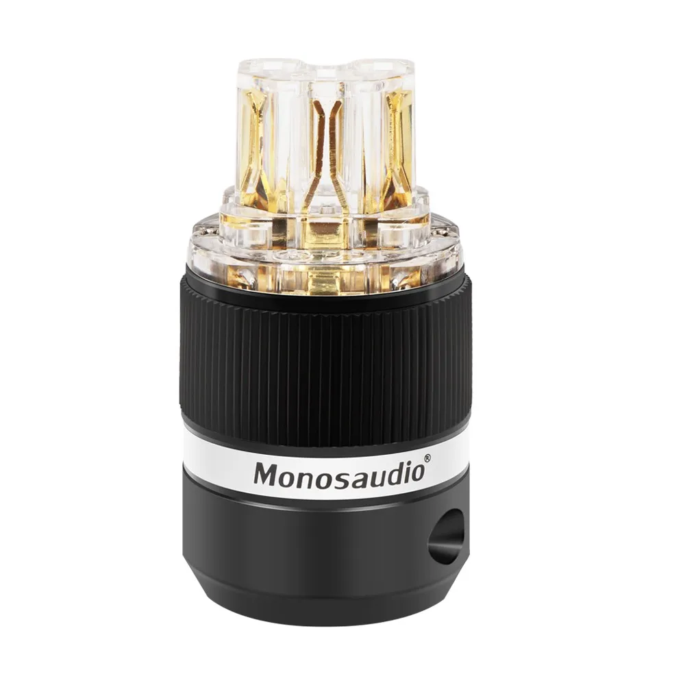 Monosaudio-Buchse, Netzstecker, Hi-End, reines Kupfer, Wechselstrom, Buchse, C15, Steckdose, 250 V, 16 A, Schraubverschluss für Hifi-Audiokabel – Detail 3