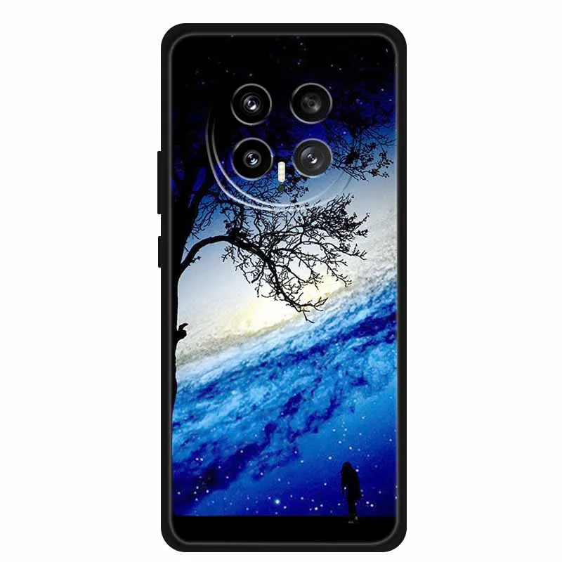 Shockproof Black Silicone Phone Case - Soft and Durable Back Cover