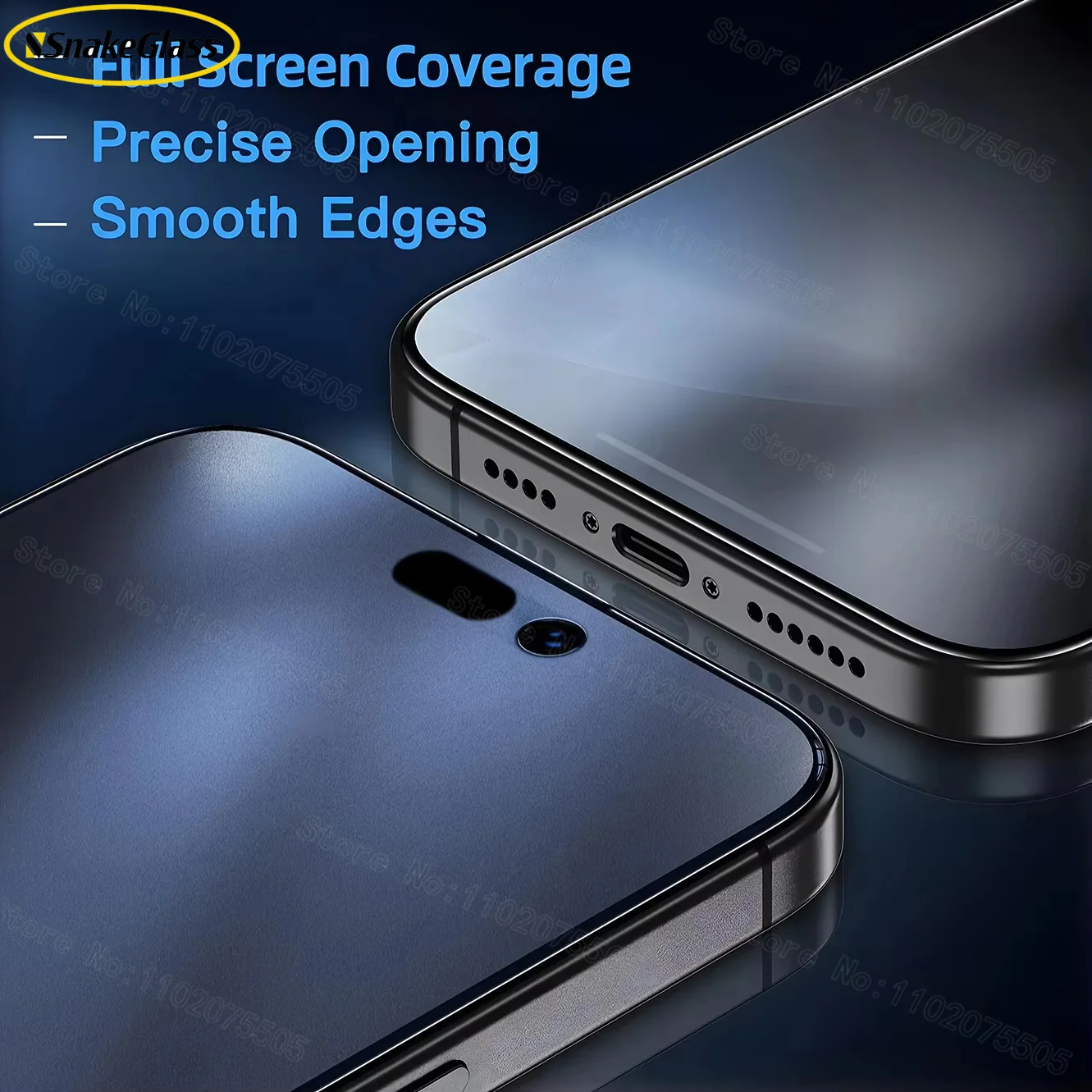 Ultra Privacy Tempered Glass Screen Protector with Anti-Spy and Dust-Free Technology