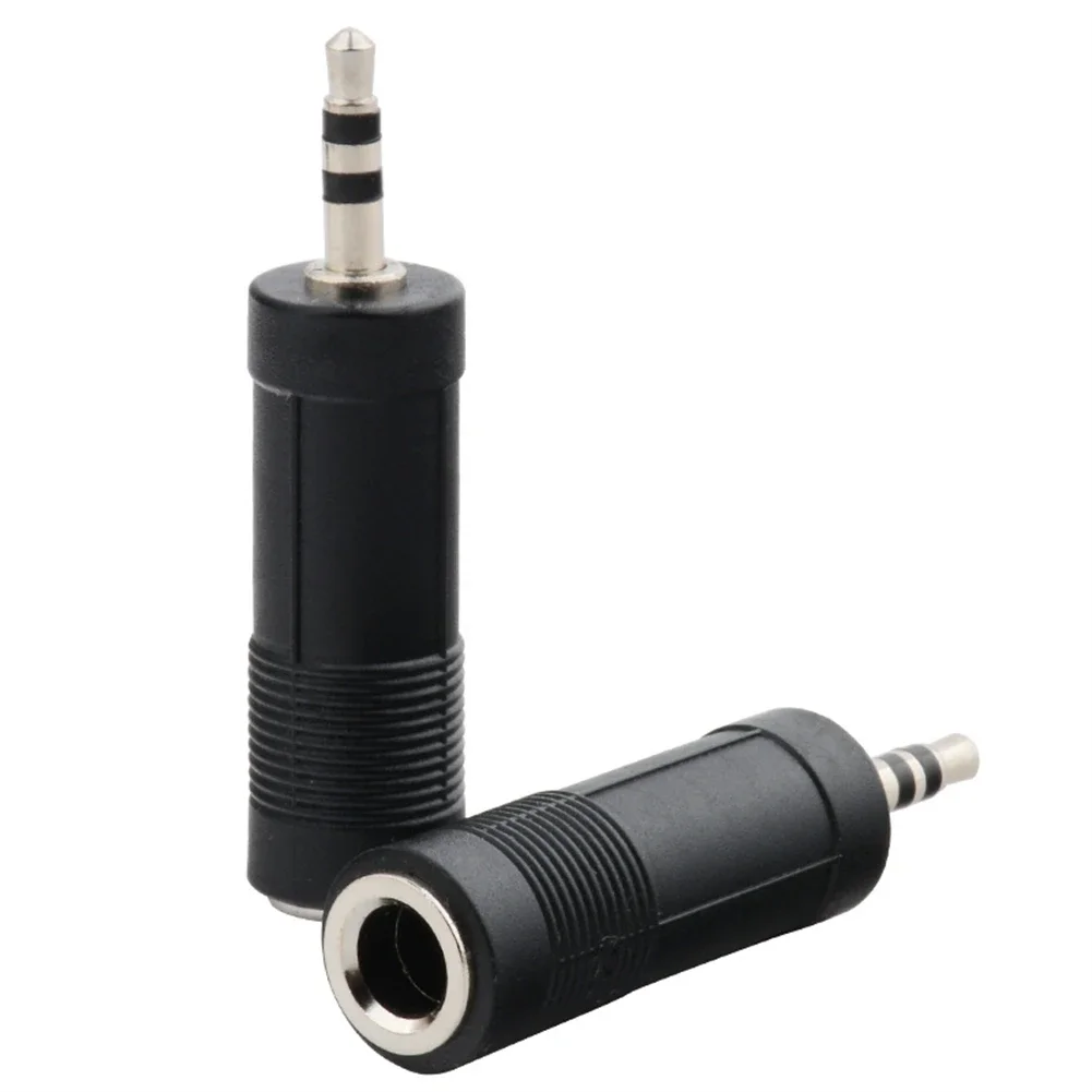 Stereo Audio Headphone and Microphone Adapter Converter