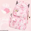 Trolley Schoolbag Kids Wheel School Backpack Removable Children School Bags For Girls With Wheels Kids Girls Luggage Book Bags 4