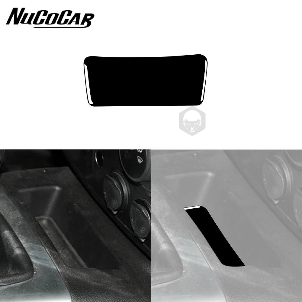 

Коробка для хранения и переключения передач для Hummer H3 2006-2010 пианино, Черная внутренняя отделка панели, аксессуары для интерьера автомобиля, декоративные наклейки