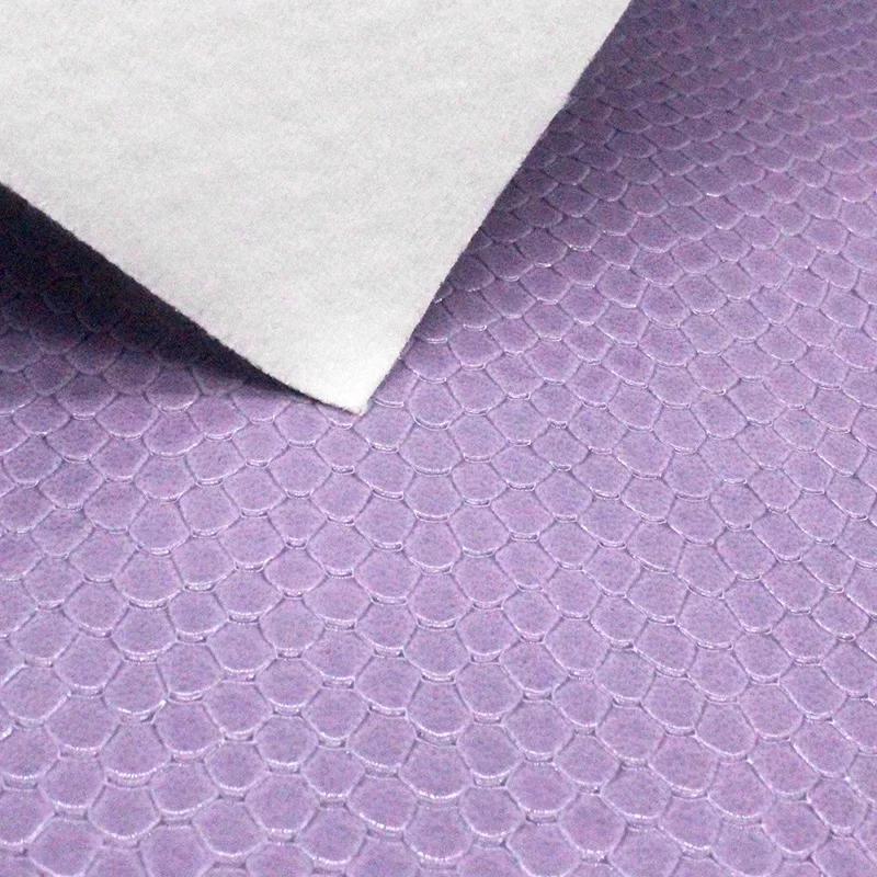 Animal Pattern Gold Stamping Crystal Snake Skin PU Synthetic Leather 1mm Thickness Wet Curing Material Shoe Material Bag Leather