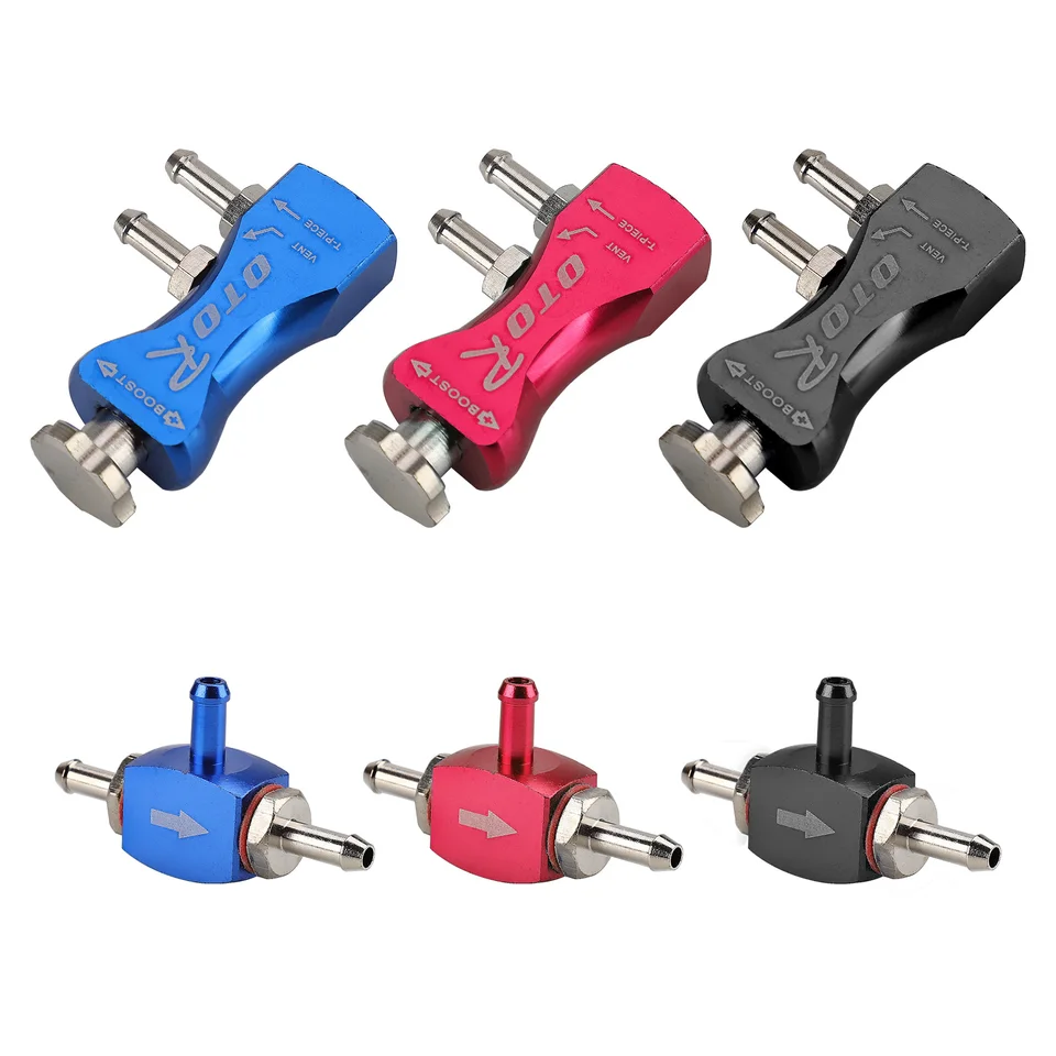 Controller Turbo Boost Manuale In Lega Alluminio - Valvola Regolabile Pressione Per Migliorare Prestazioni Auto - Foto 3