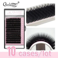 All Size 10 Trays Wholesale Volume Lashes Extension 3D Mink False Eyelashes Individual Eyelash Beauty Brand Factory Supplies 1