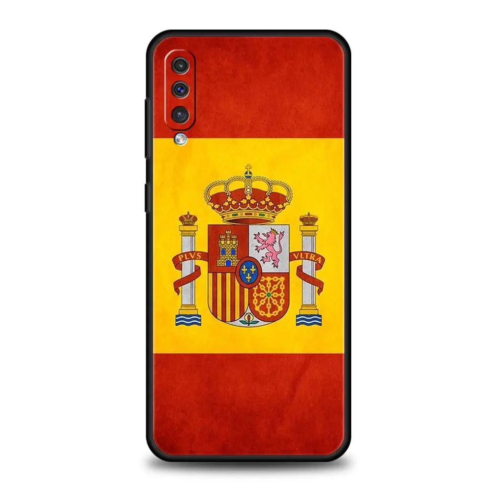 Vibrant Spain Flag Protective Phone Case